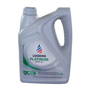 روغن موتور خودرو لوکینی مدل platinum 0w20 sn حجم 5 لیتر
